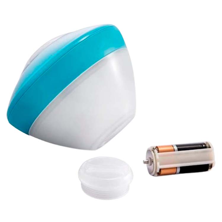 Floating pool speaker with led light
